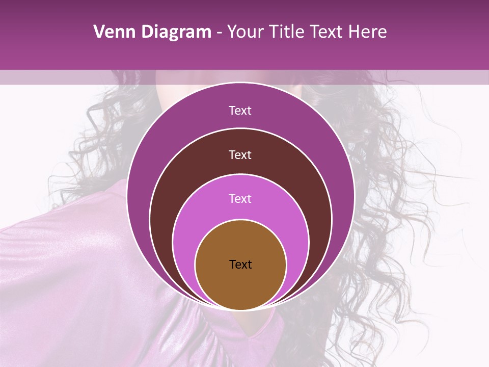 Woman Hair PowerPoint Template