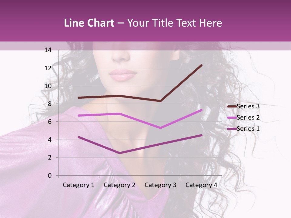 Woman Hair PowerPoint Template