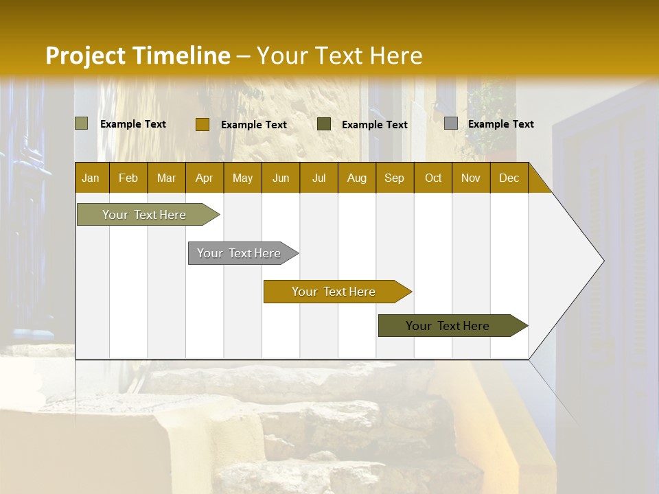 Pretty Greek Islands PowerPoint Template