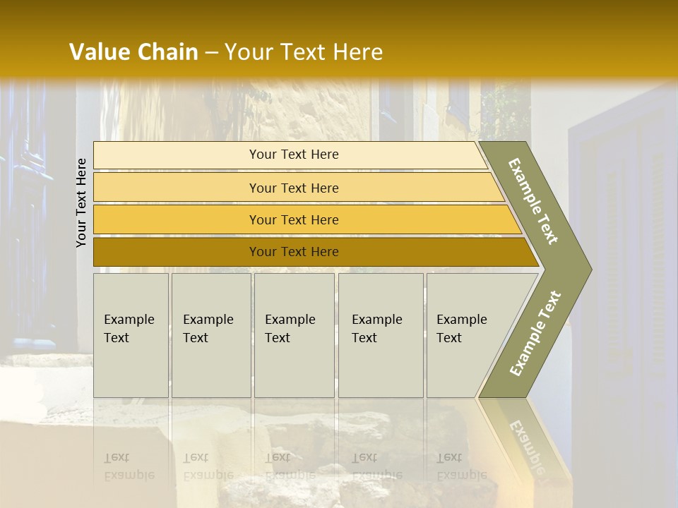 Pretty Greek Islands PowerPoint Template