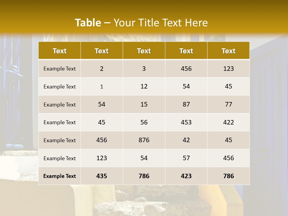 Pretty Greek Islands PowerPoint Template