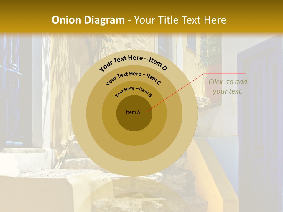 Pretty Greek Islands PowerPoint Template