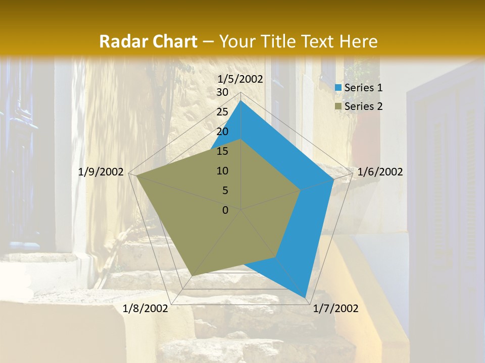 Pretty Greek Islands PowerPoint Template