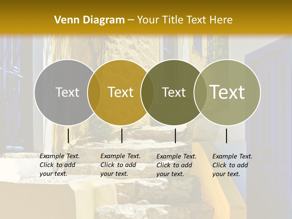 Pretty Greek Islands PowerPoint Template