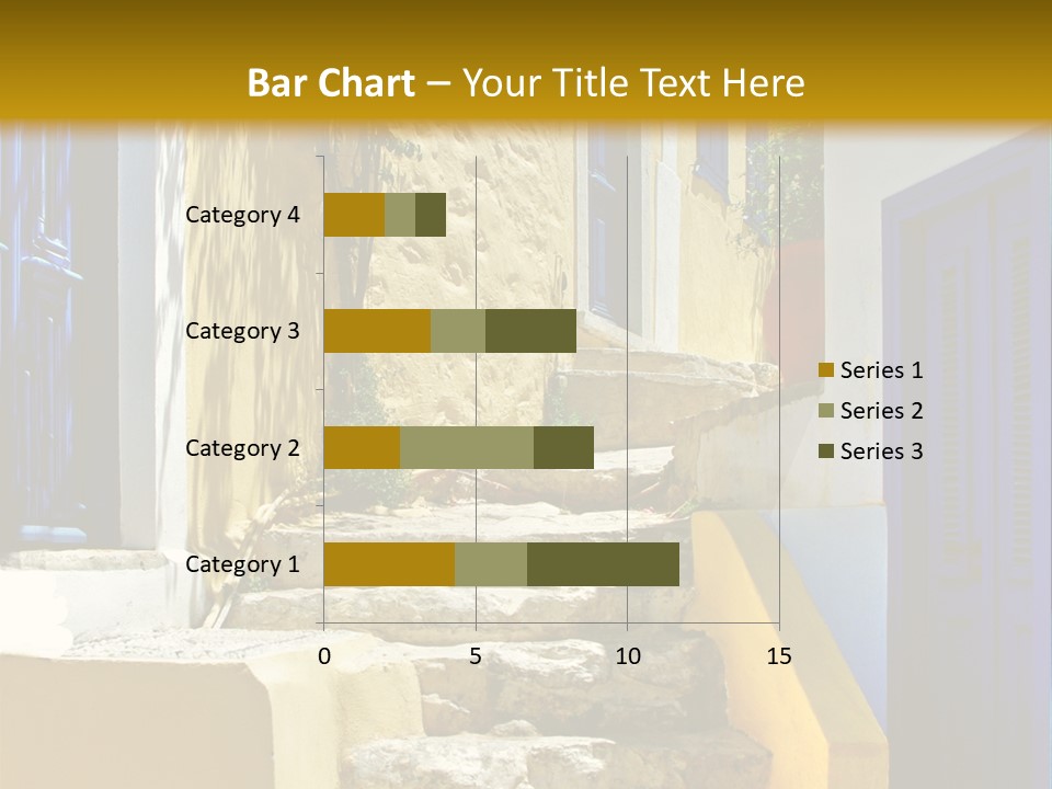 Pretty Greek Islands PowerPoint Template