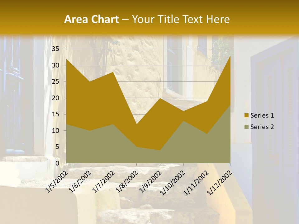 Pretty Greek Islands PowerPoint Template