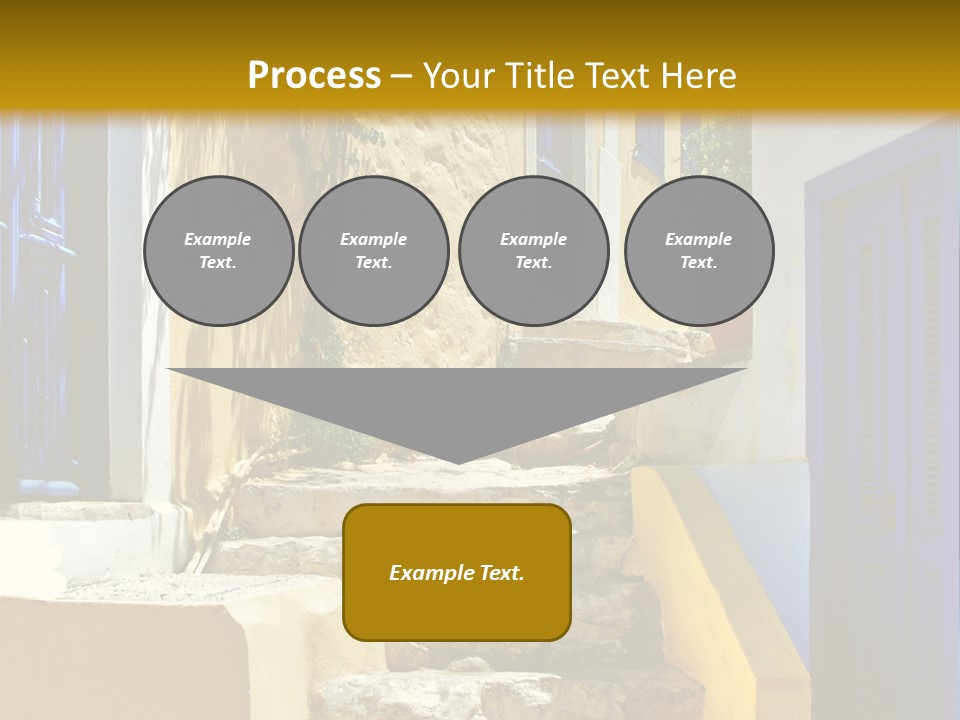 Pretty Greek Islands PowerPoint Template