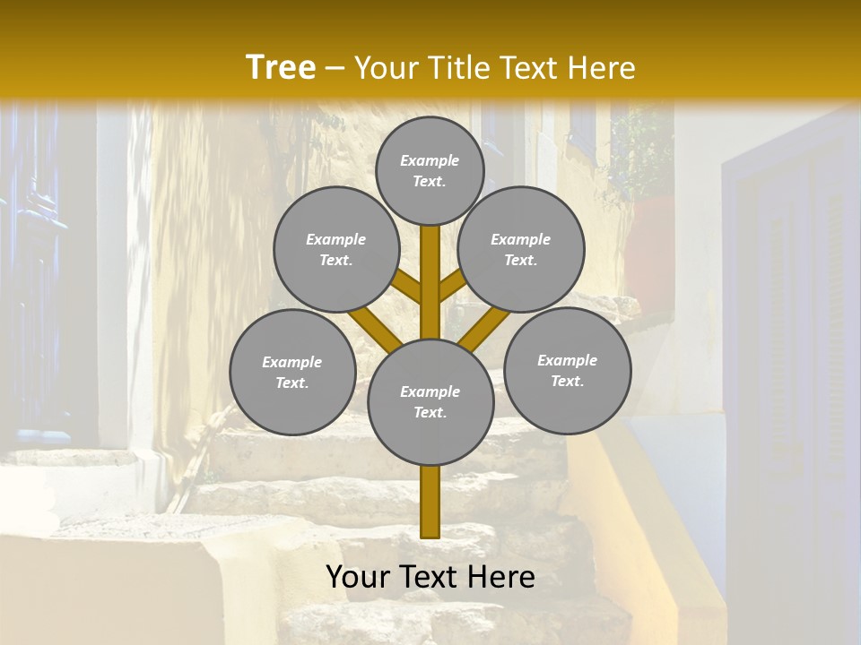 Pretty Greek Islands PowerPoint Template