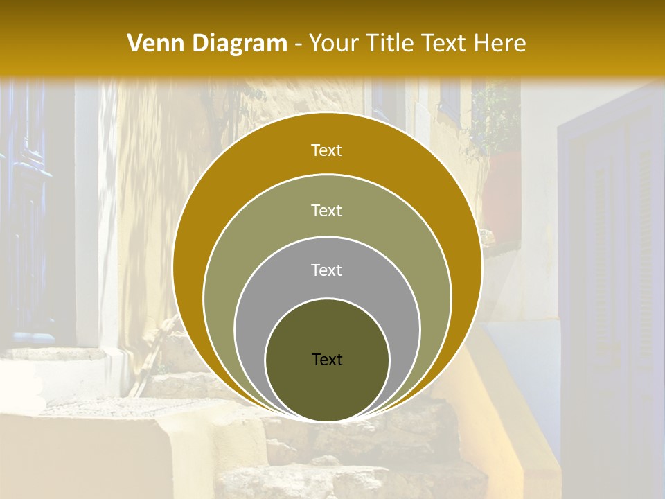 Pretty Greek Islands PowerPoint Template
