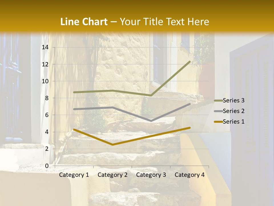 Pretty Greek Islands PowerPoint Template
