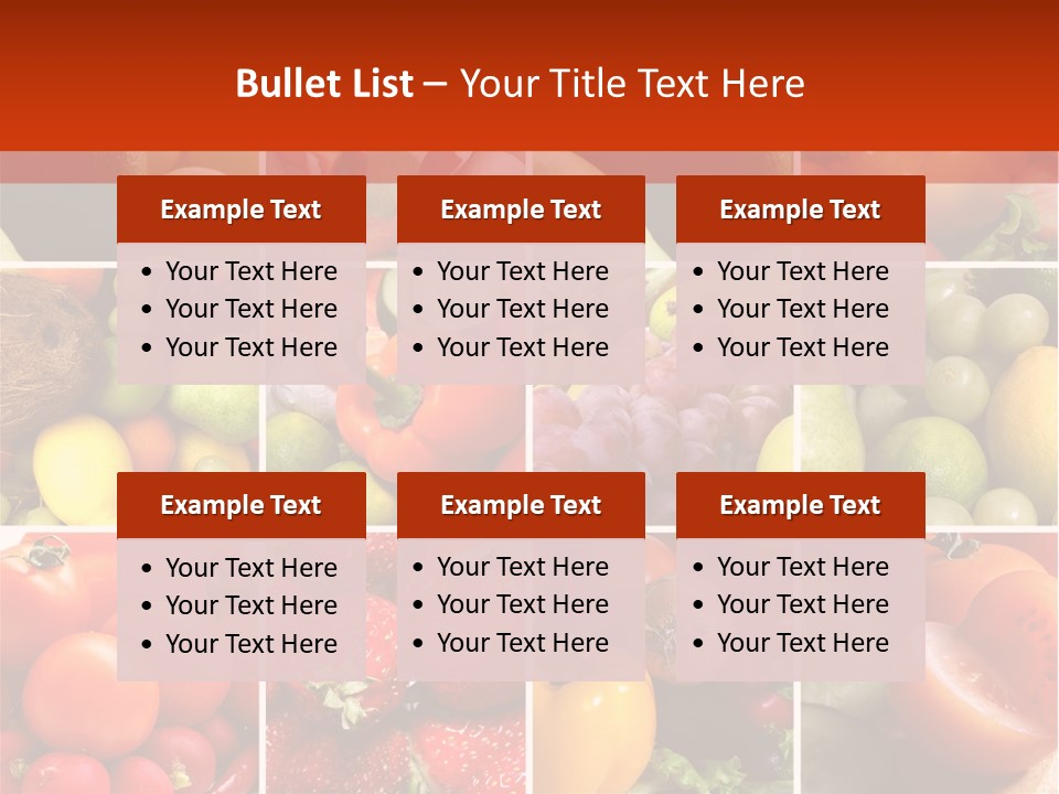 Food Nutrition PowerPoint Template