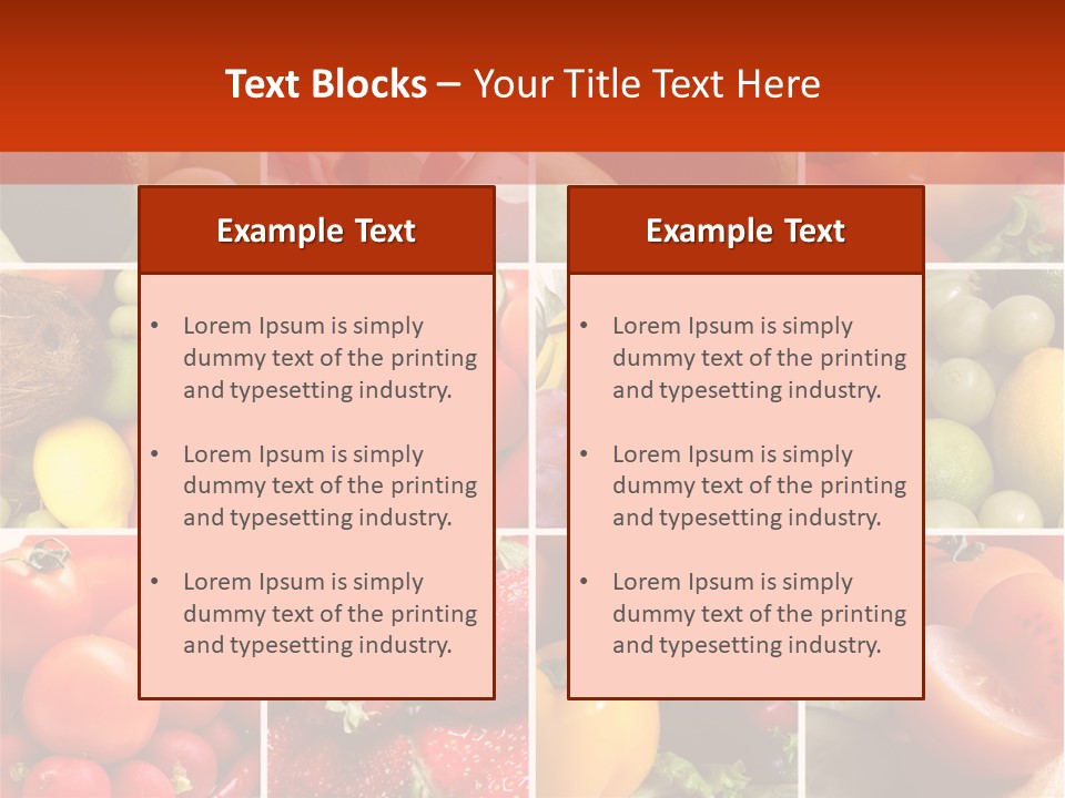 Food Nutrition PowerPoint Template