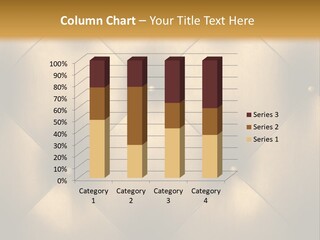 Golden Leather PowerPoint Template