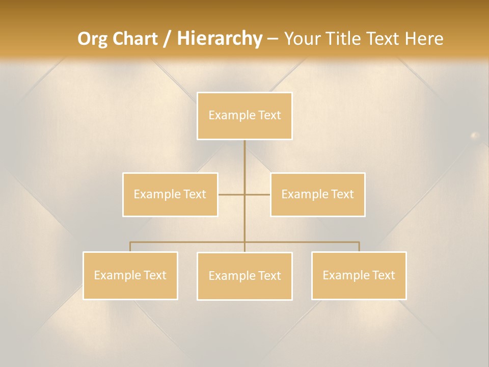 Golden Leather PowerPoint Template