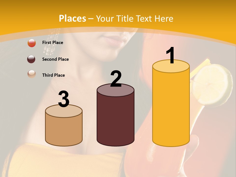 Mango Daiquiri PowerPoint Template