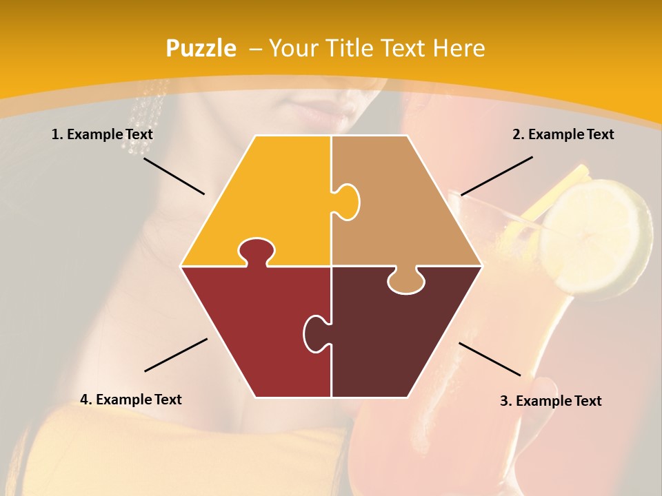 Mango Daiquiri PowerPoint Template