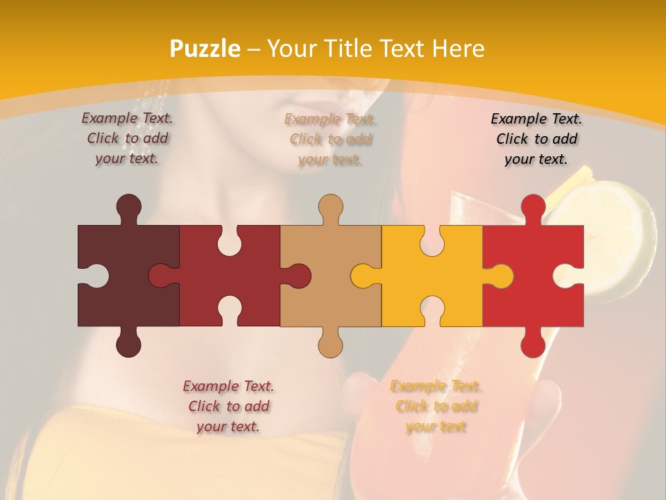 Mango Daiquiri PowerPoint Template