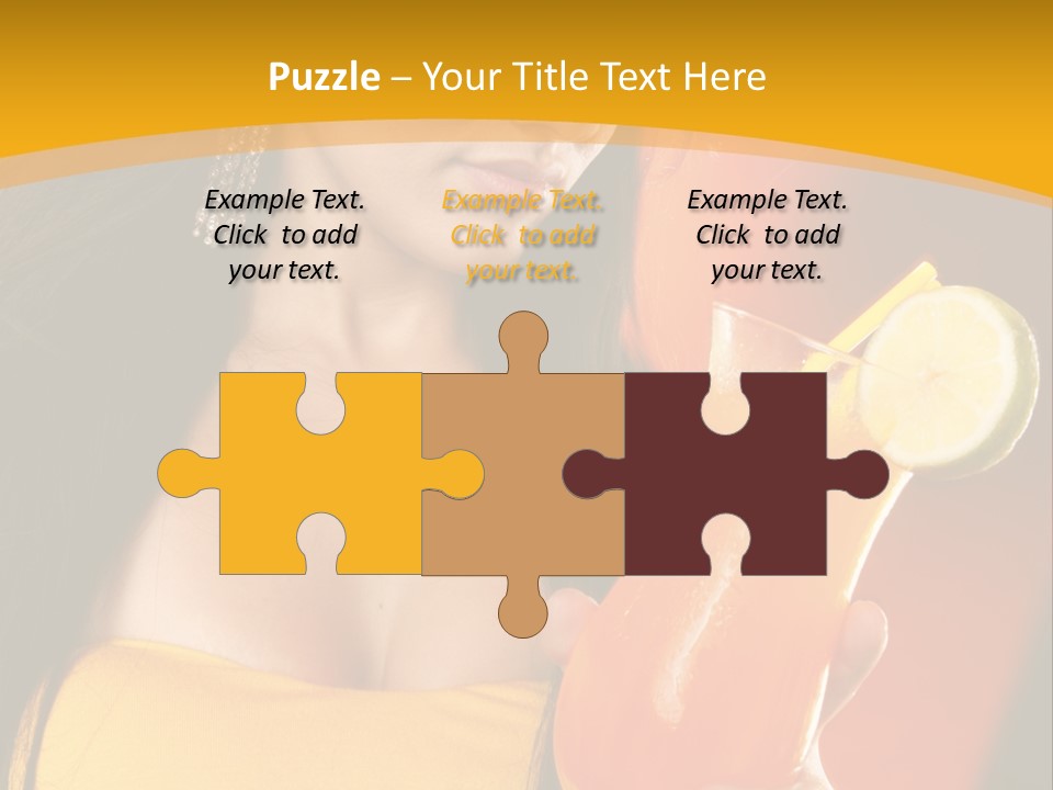 Mango Daiquiri PowerPoint Template