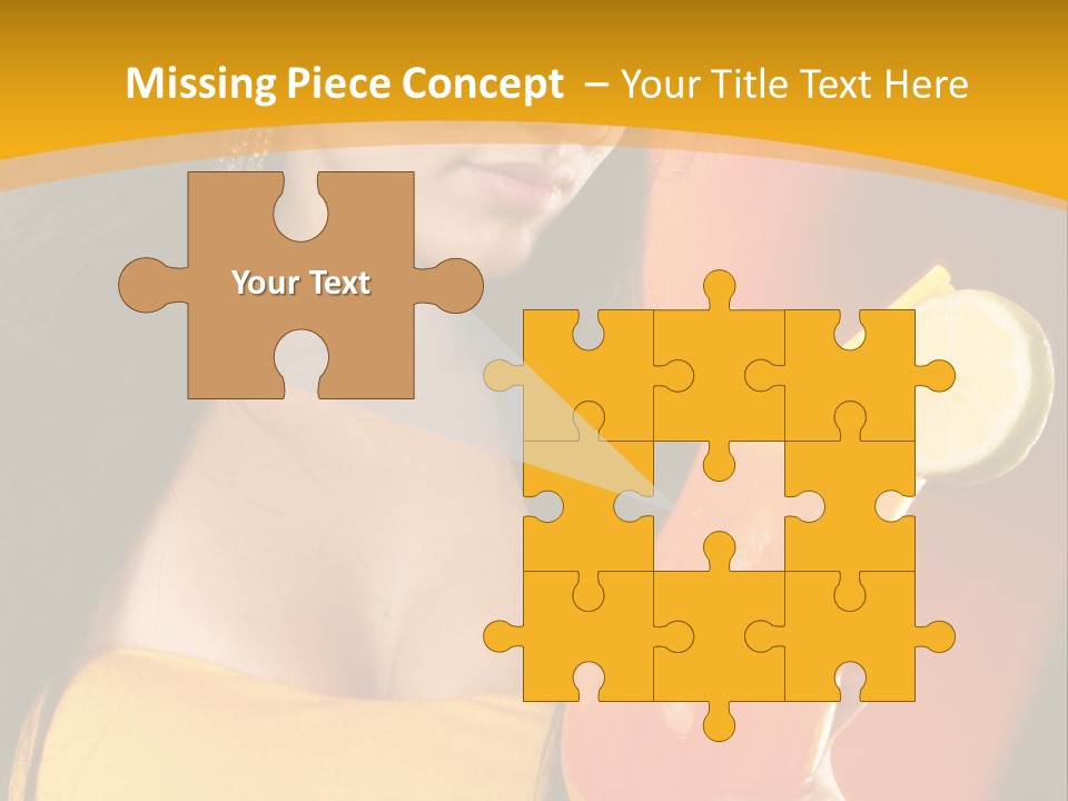 Mango Daiquiri PowerPoint Template