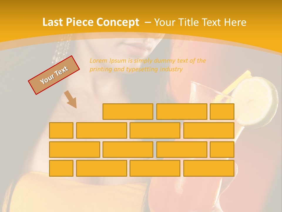 Mango Daiquiri PowerPoint Template