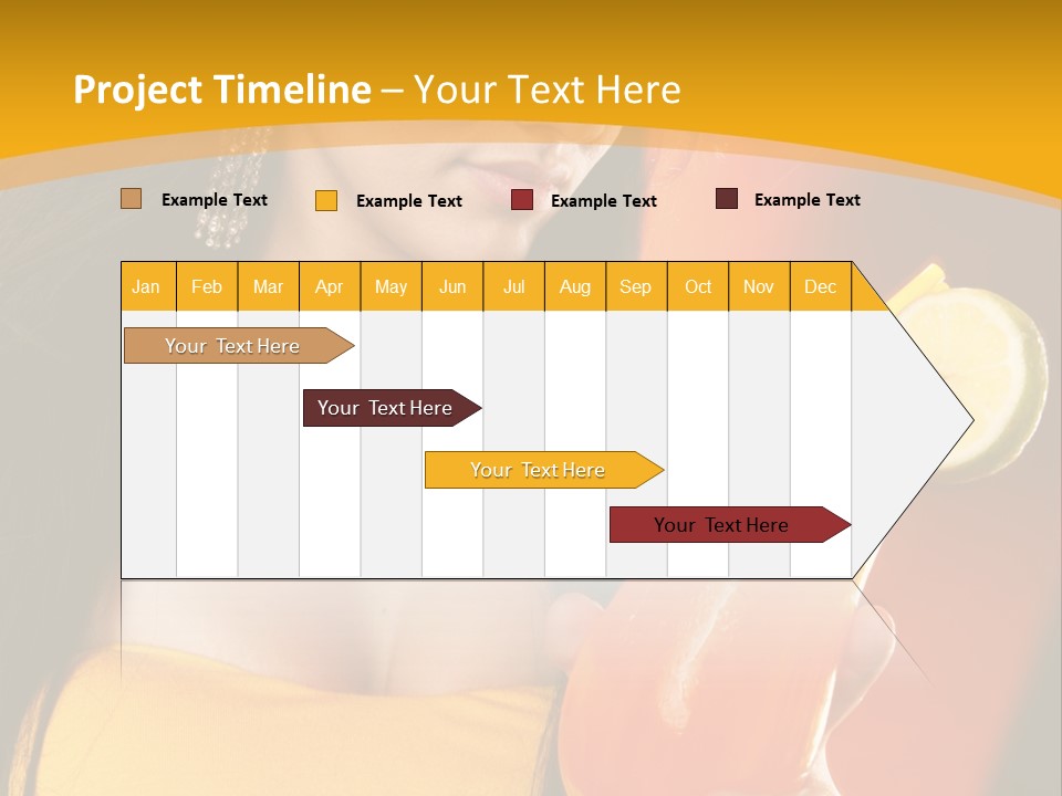 Mango Daiquiri PowerPoint Template
