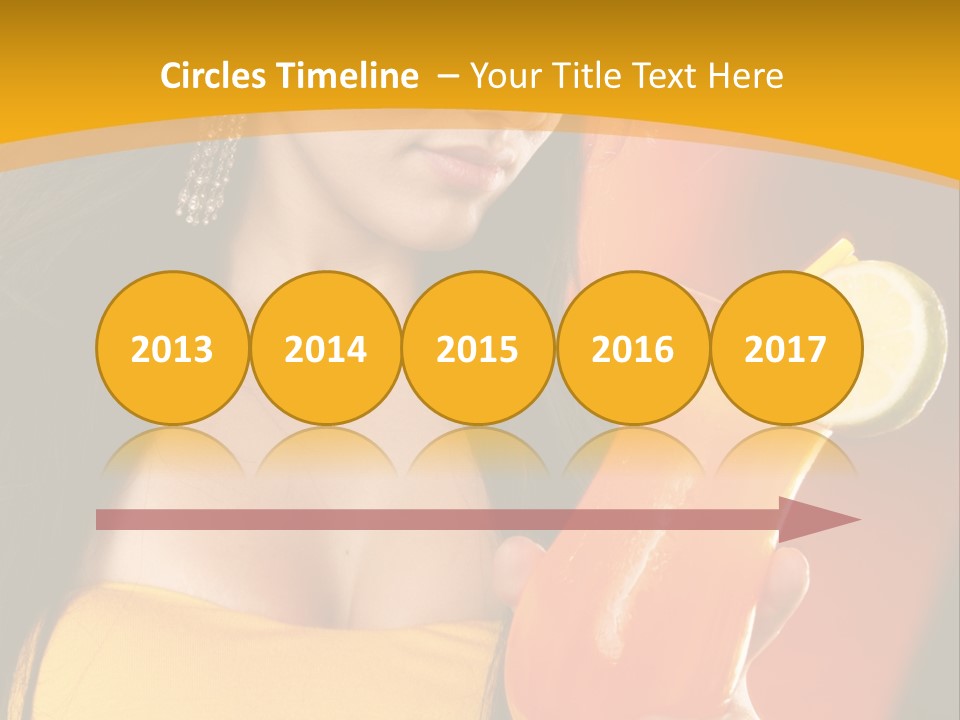 Mango Daiquiri PowerPoint Template