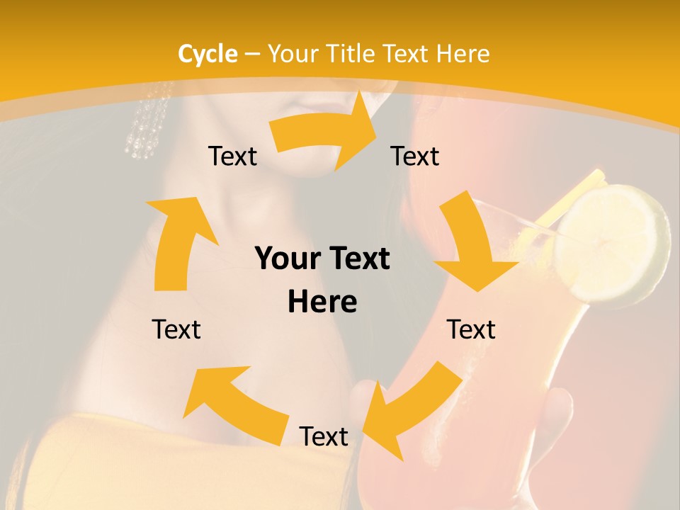 Mango Daiquiri PowerPoint Template