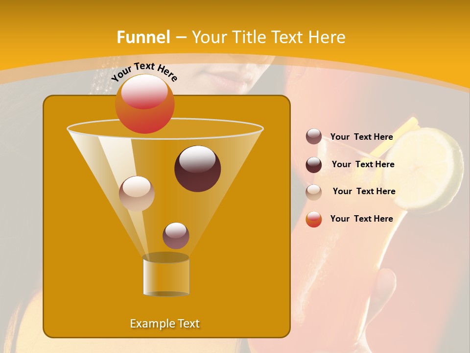 Mango Daiquiri PowerPoint Template