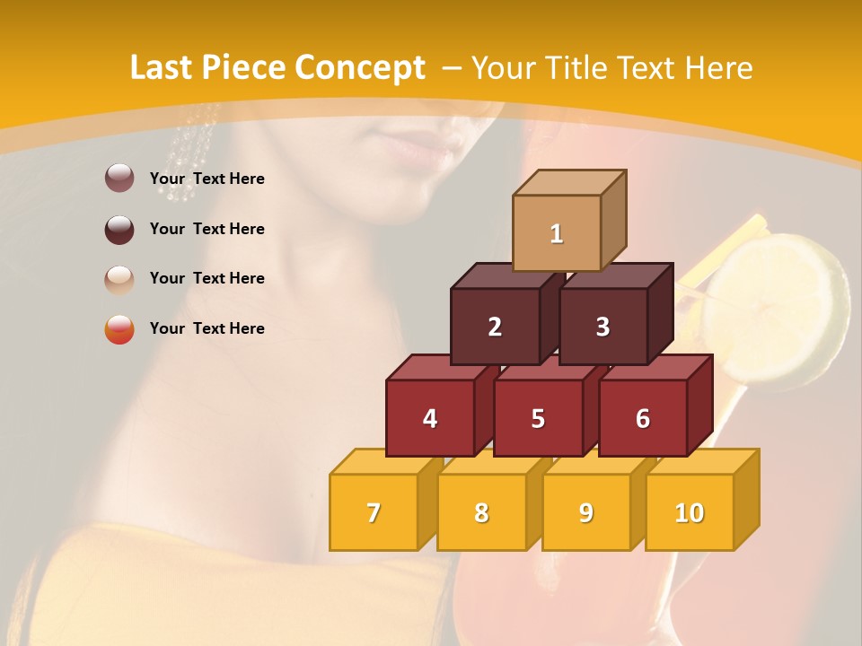 Mango Daiquiri PowerPoint Template