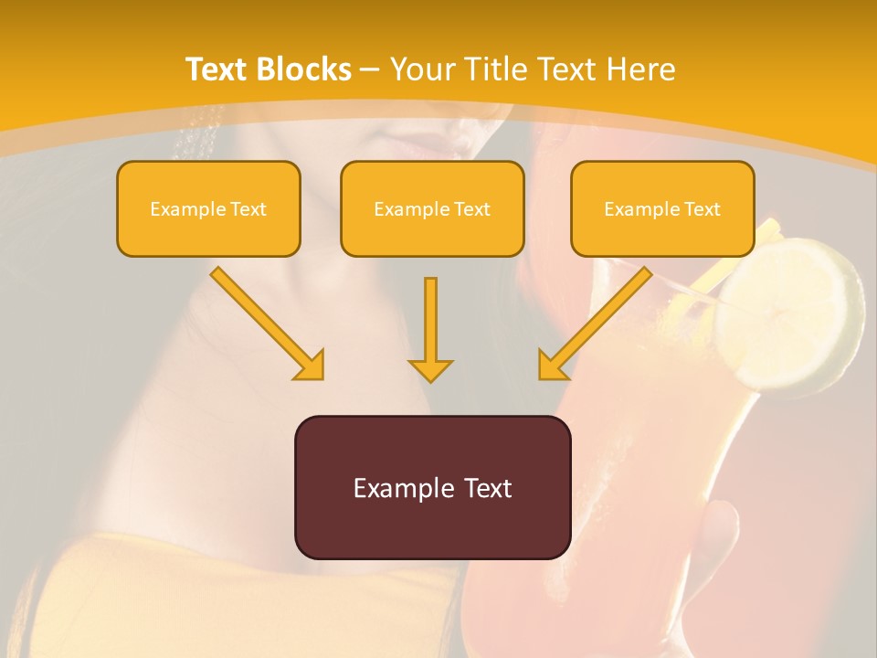 Mango Daiquiri PowerPoint Template