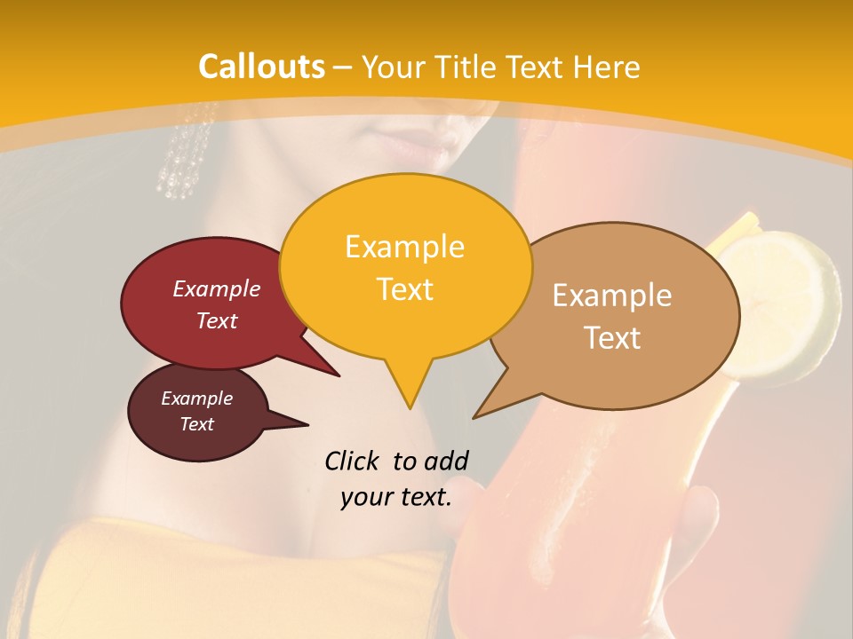 Mango Daiquiri PowerPoint Template