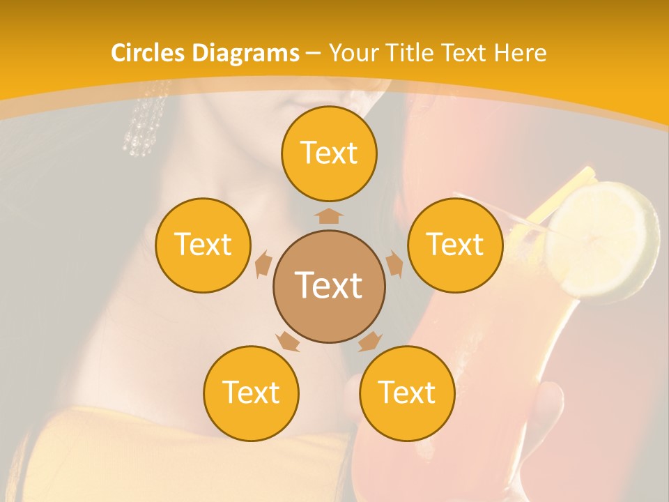 Mango Daiquiri PowerPoint Template