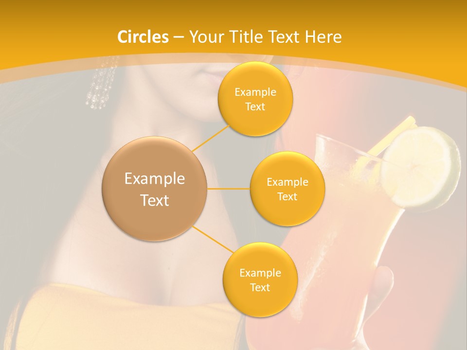 Mango Daiquiri PowerPoint Template