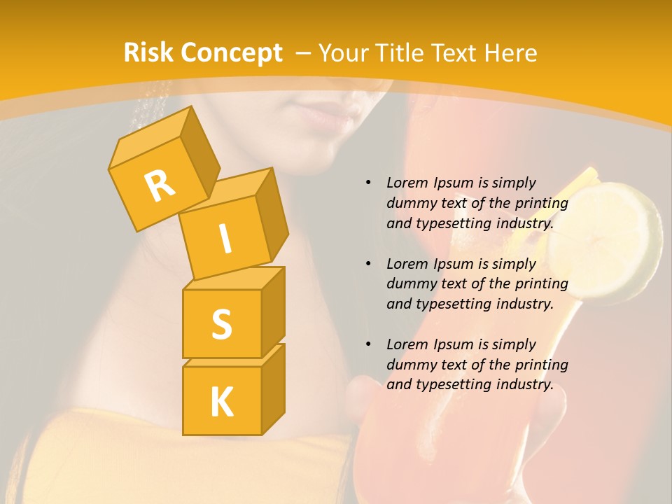 Mango Daiquiri PowerPoint Template