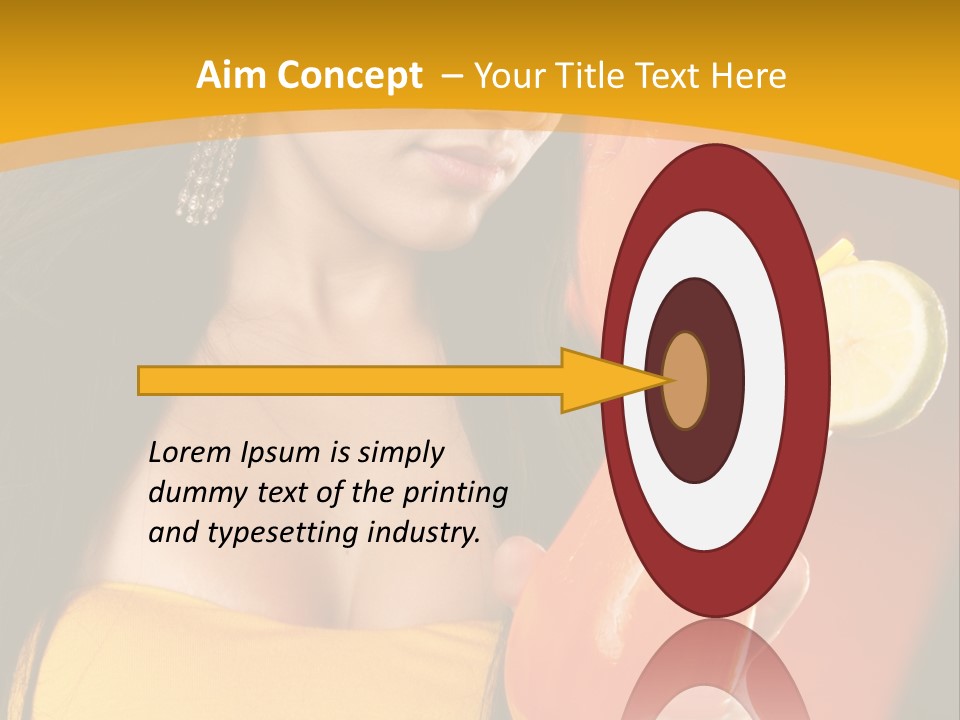 Mango Daiquiri PowerPoint Template