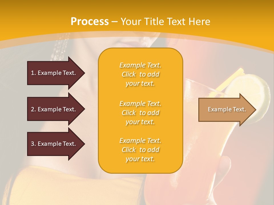 Mango Daiquiri PowerPoint Template
