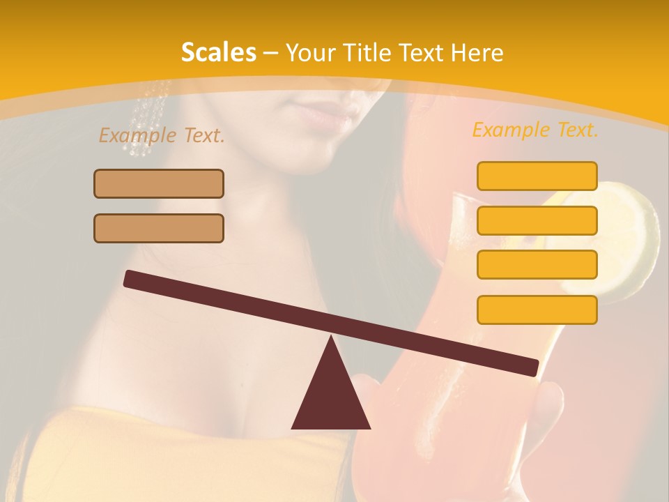 Mango Daiquiri PowerPoint Template