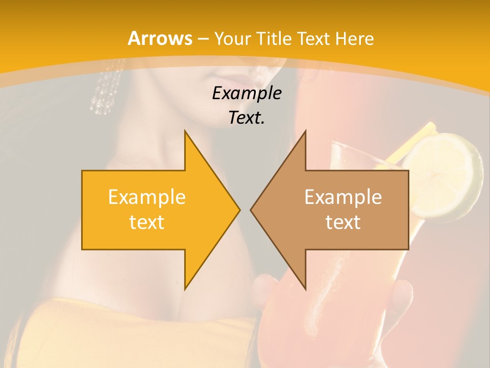 Mango Daiquiri PowerPoint Template