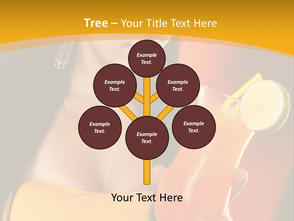 Mango Daiquiri PowerPoint Template