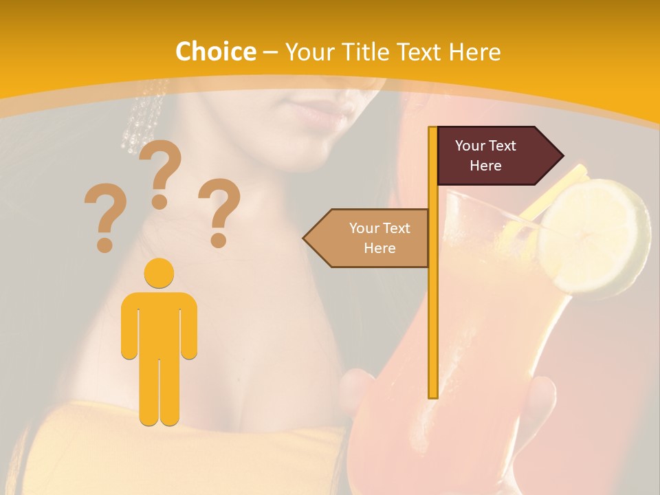 Mango Daiquiri PowerPoint Template