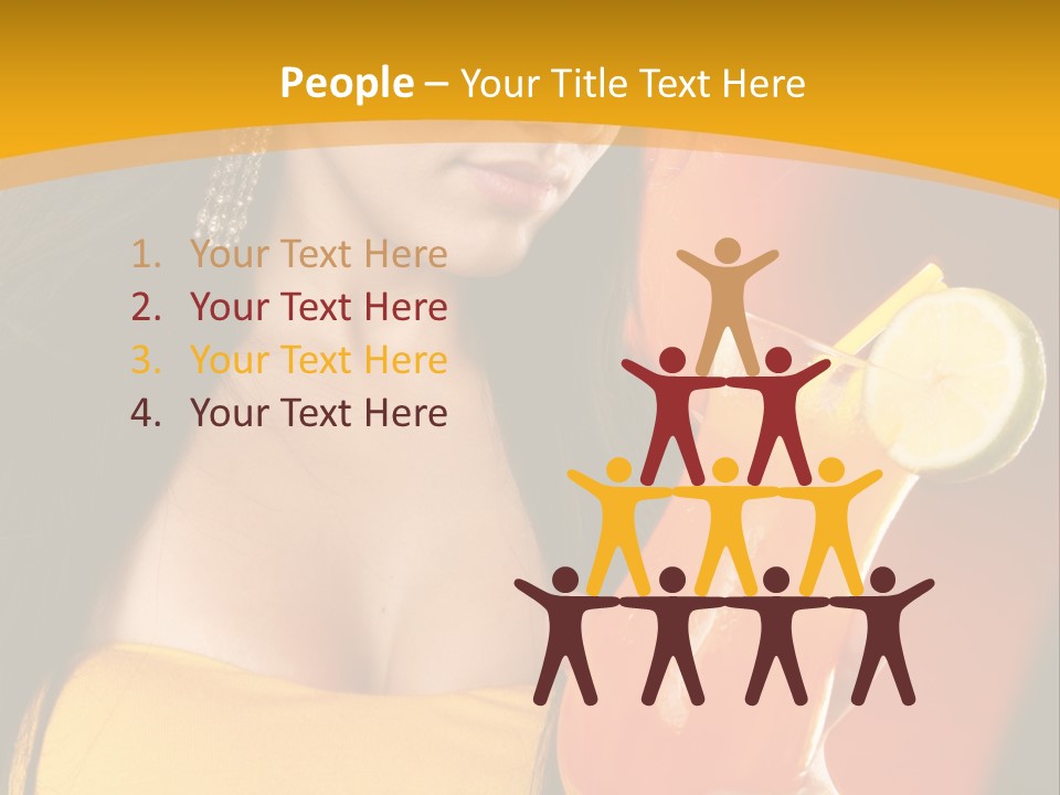 Mango Daiquiri PowerPoint Template