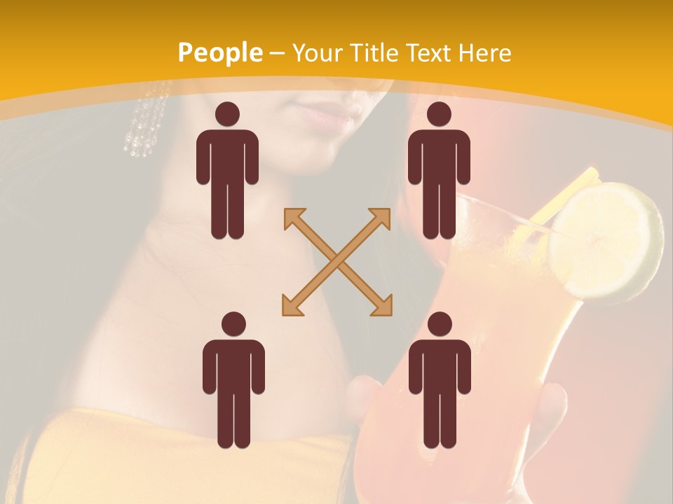 Mango Daiquiri PowerPoint Template