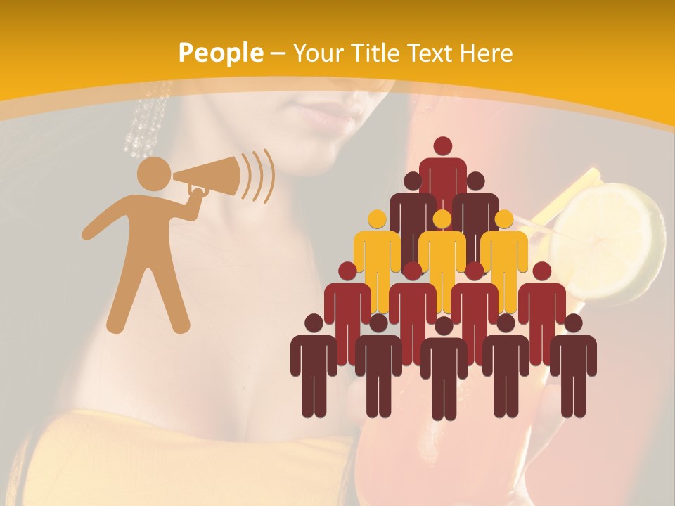 Mango Daiquiri PowerPoint Template