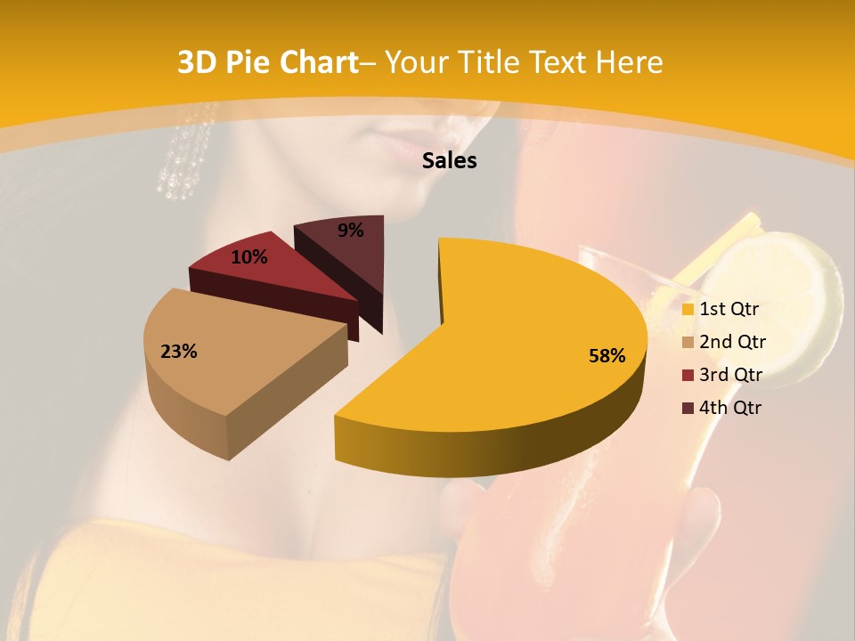 Mango Daiquiri PowerPoint Template