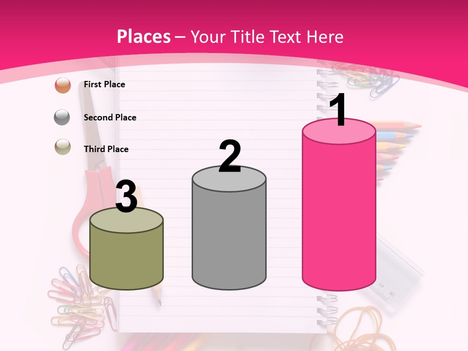 Back To School Supplies PowerPoint Template