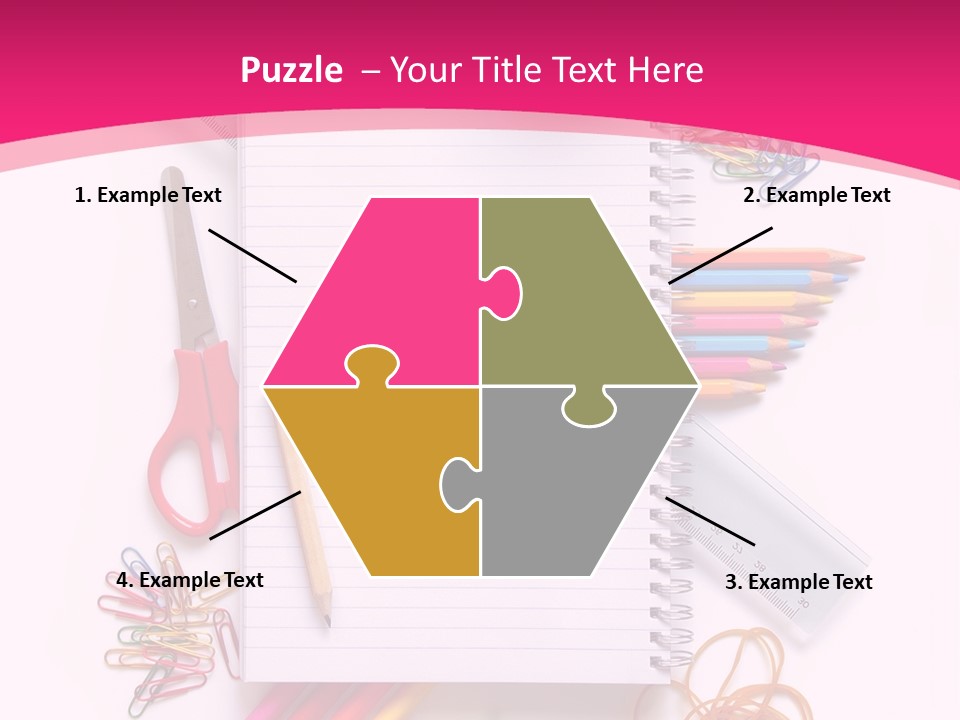 Back To School Supplies PowerPoint Template