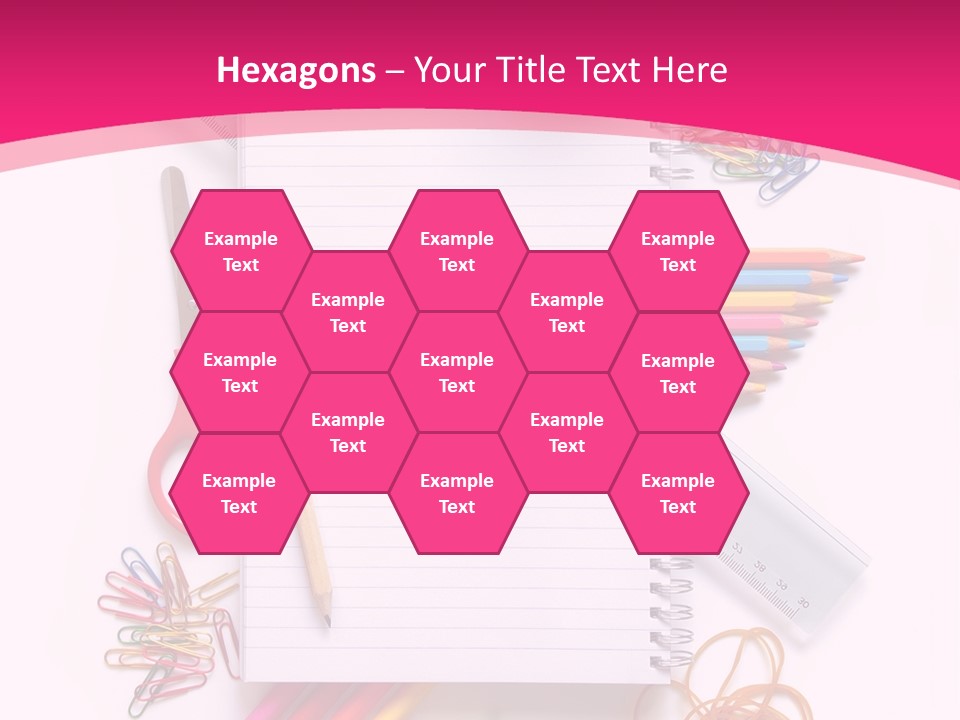 Back To School Supplies PowerPoint Template