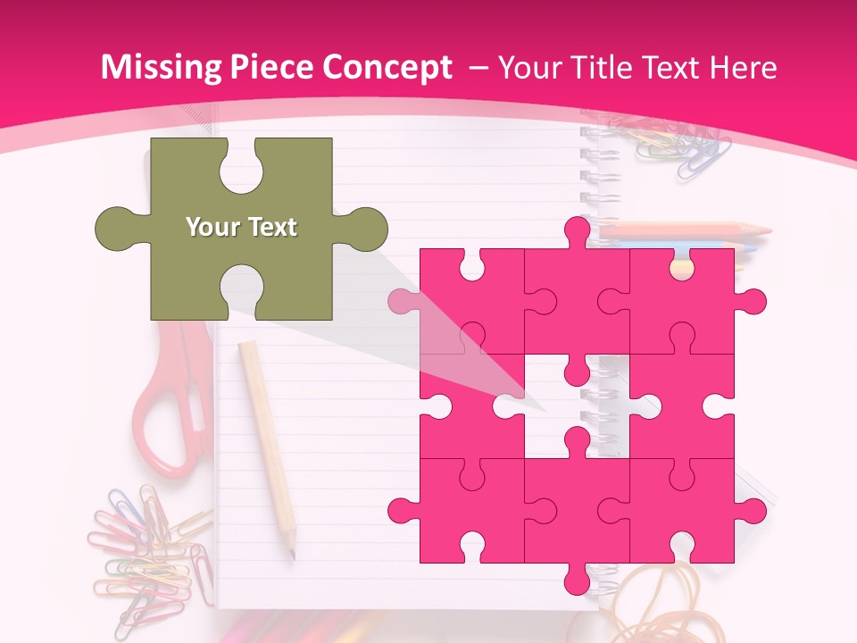 Back To School Supplies PowerPoint Template