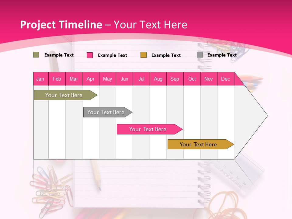 Back To School Supplies PowerPoint Template