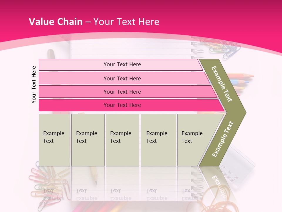 Back To School Supplies PowerPoint Template